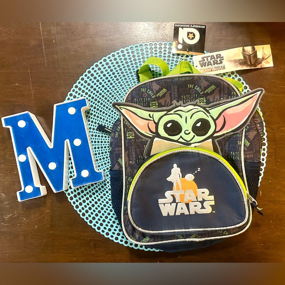 Star Wars Mandalorian Grogu Mini Backpack: new with tags